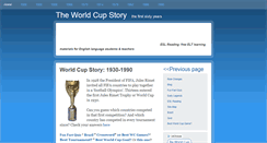 Desktop Screenshot of footballhistory.eslreading.org